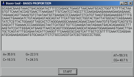 DNA Nucleotide Counter